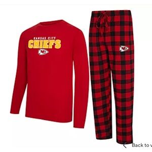 NFL men’s pajama set. XXL